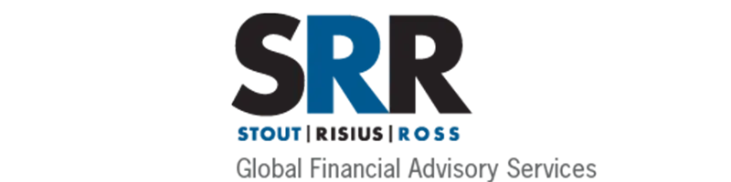 Brand logo with blue abstract shapes forming a central figure over a dark gray base on a light gray background, conveying a corporate identity.
