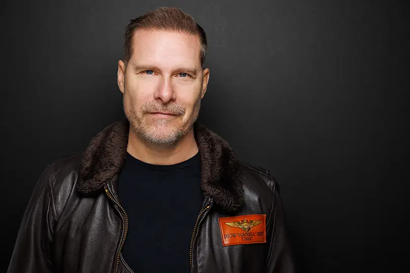 Retired-Marine-Aviator-bomber-jacket - Kelly Williams Photography - Kelly Williams Photography