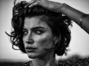 Freckles Linda Evangelista Model